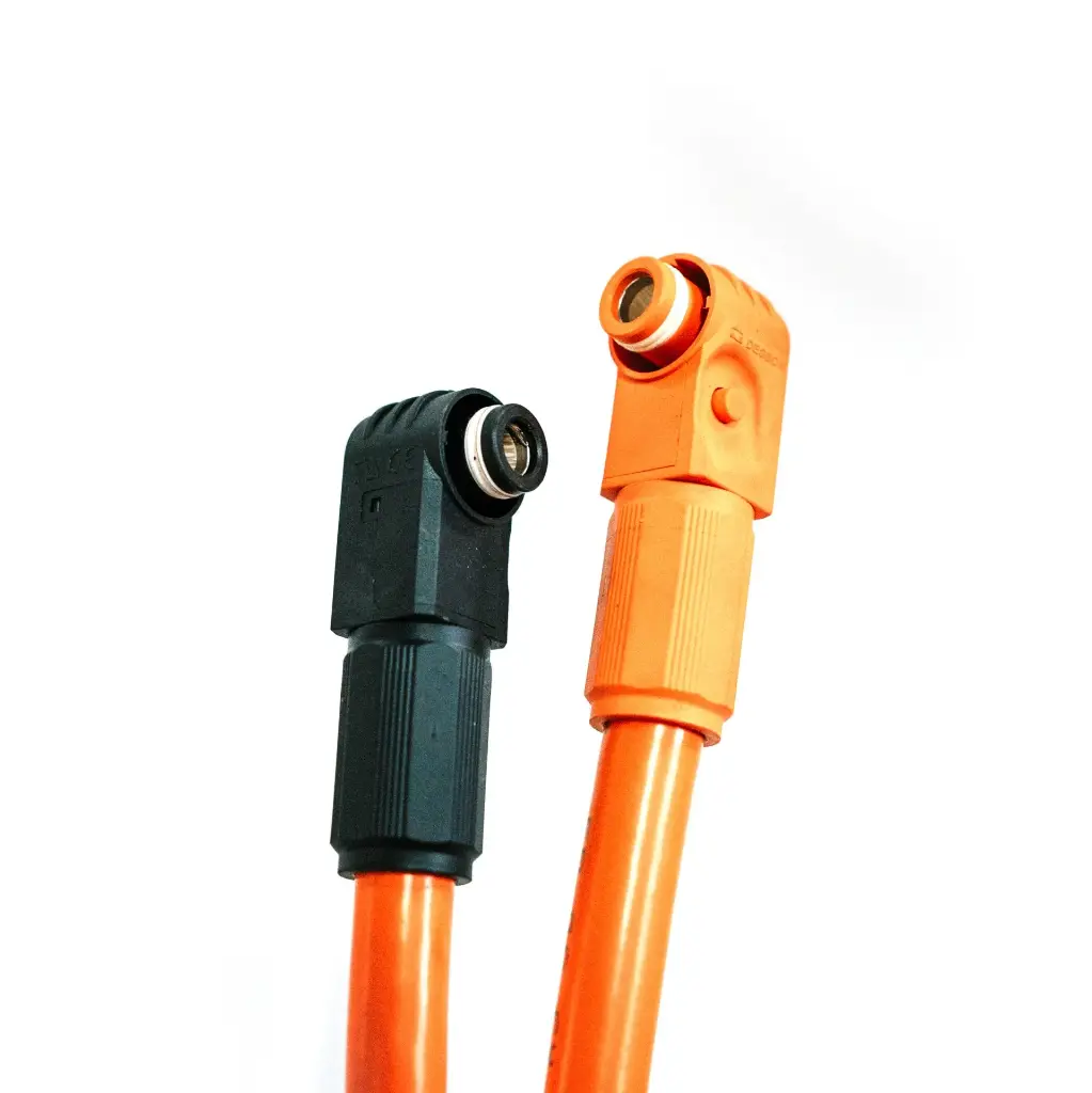 High-current 35mm2 200A MALE + FEMALE (BLACK)